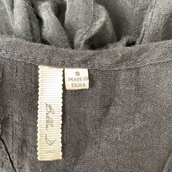 Black Ruffle Dress Size Small - Picture 6 of 9